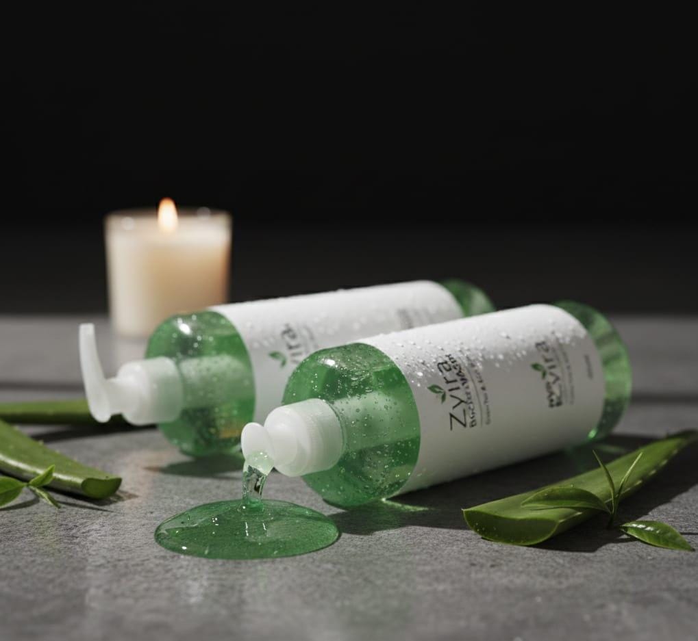 Herbal Aloe Vera Body Wash – Gentle Hydration & Soothing Cleanser 30%off